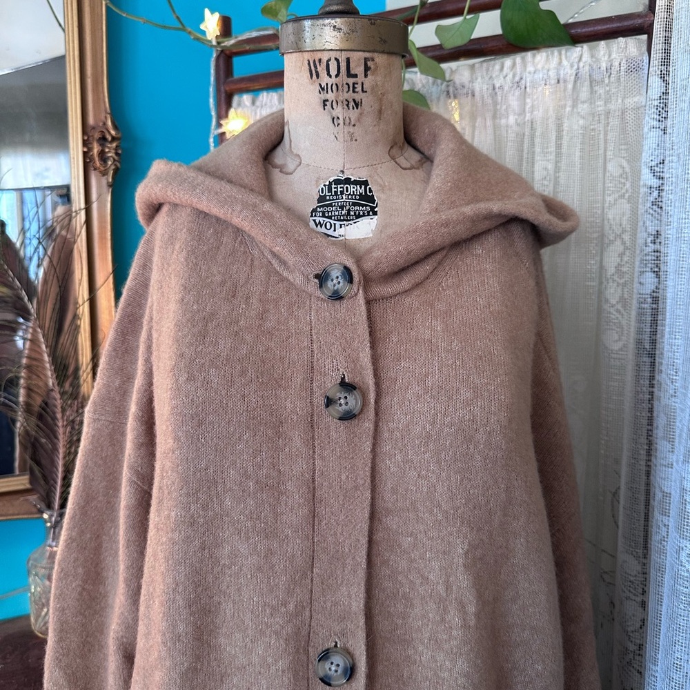 Everlane Wool Duster Jacket Size XL - Picture 2 of 9